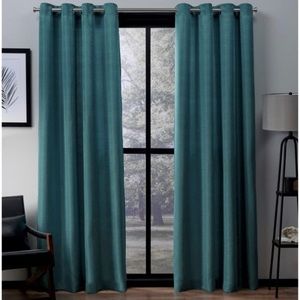 Brand new-Exclusive Home, Virenze Teal curtain set. 54x96